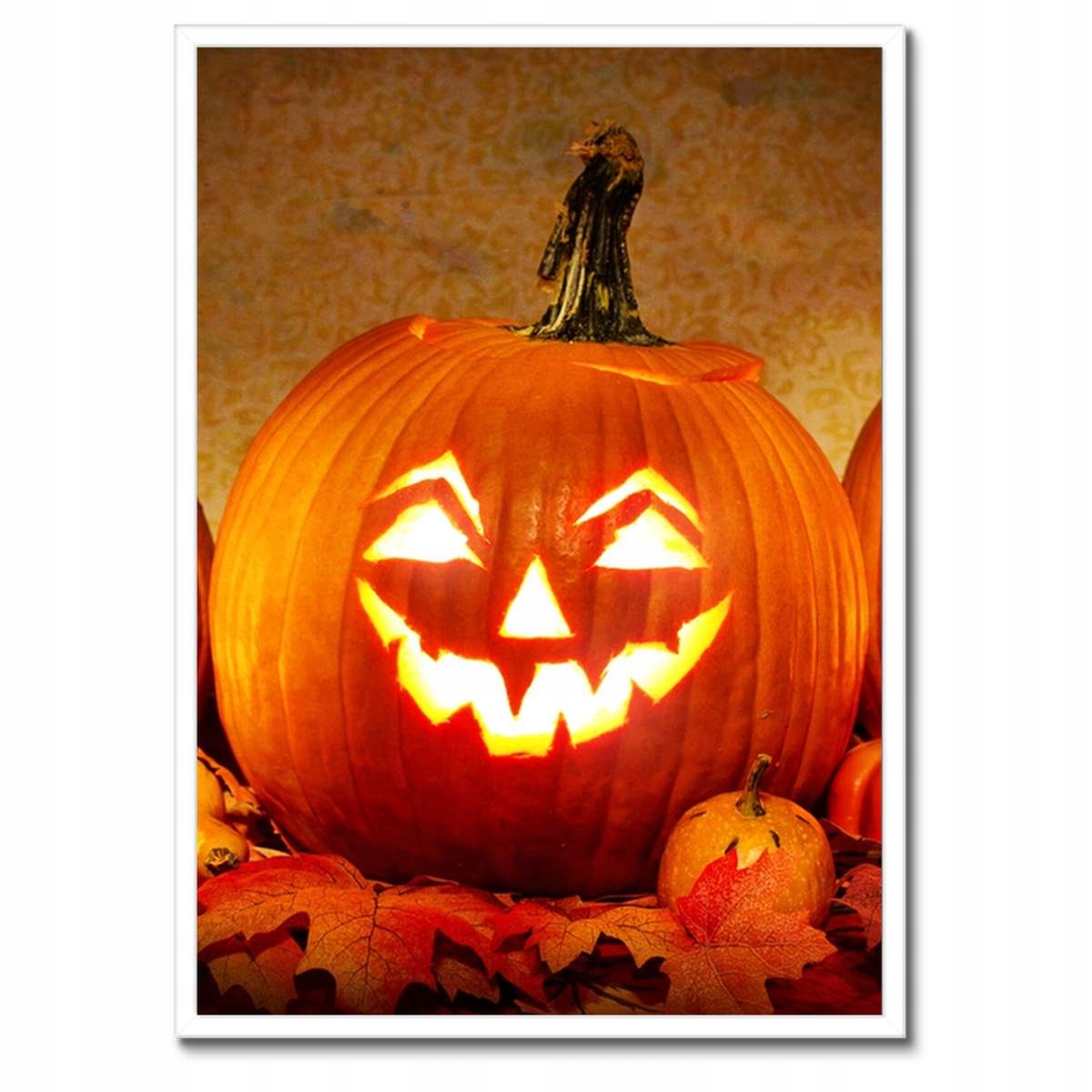 Plakáty v rámu 50x70 Halloween Dýně