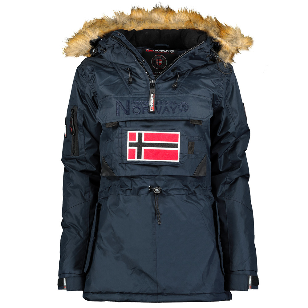 Geographical Norway bunda dámská Bulle Lady zimní, na lyže XXL tmavě modrá