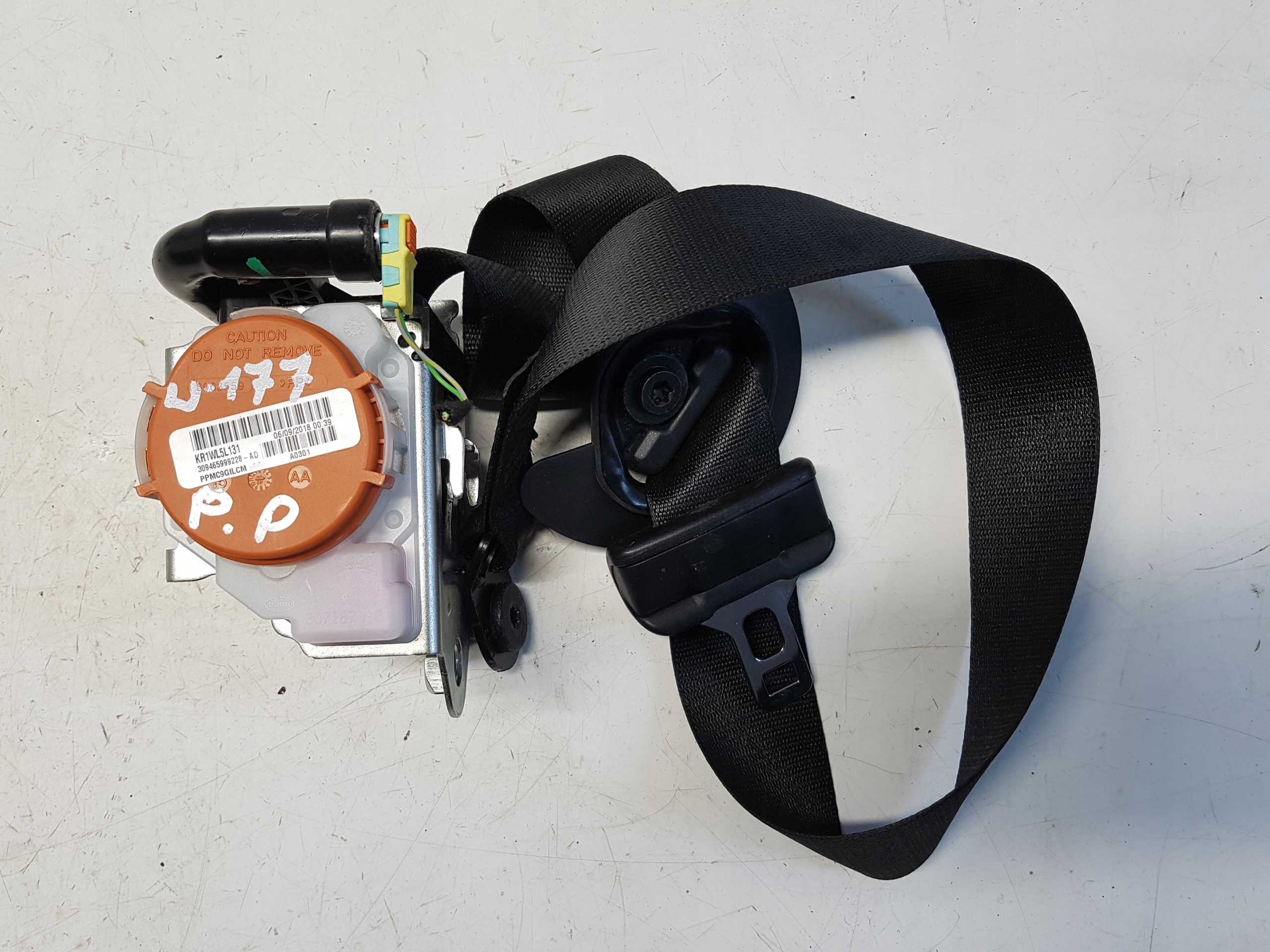 MERCEDES w177 tension belt safety front left right