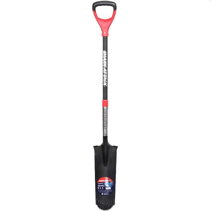 ŁOPATA SZPADEL DRENARSKI SADOWNICZY DŁUGI 128cm WĄSKI MOCNY OSTRY DOŁOWNIK Marka Khayner Garden