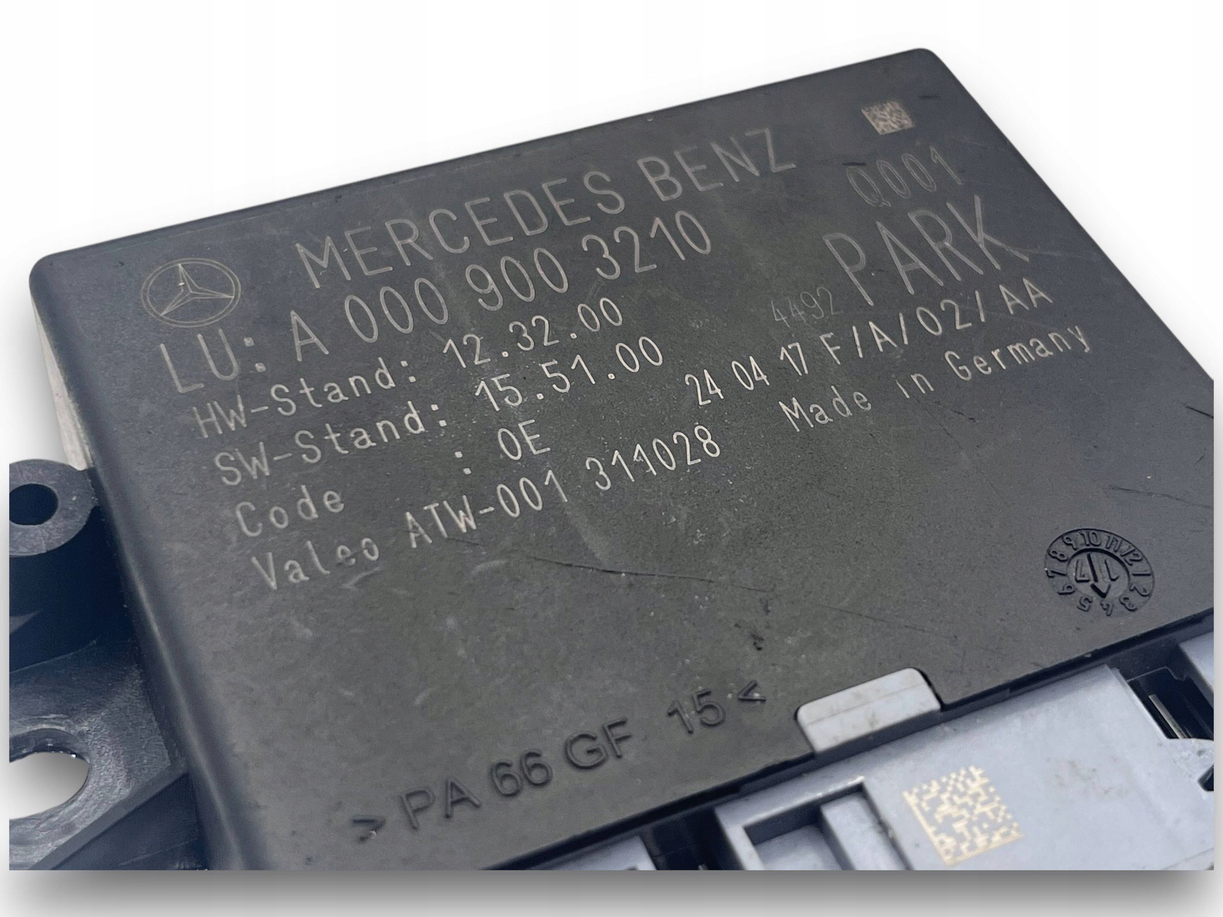Mercedes-Benz W447 W117 W166 module control unit PDC A0009003210 $J