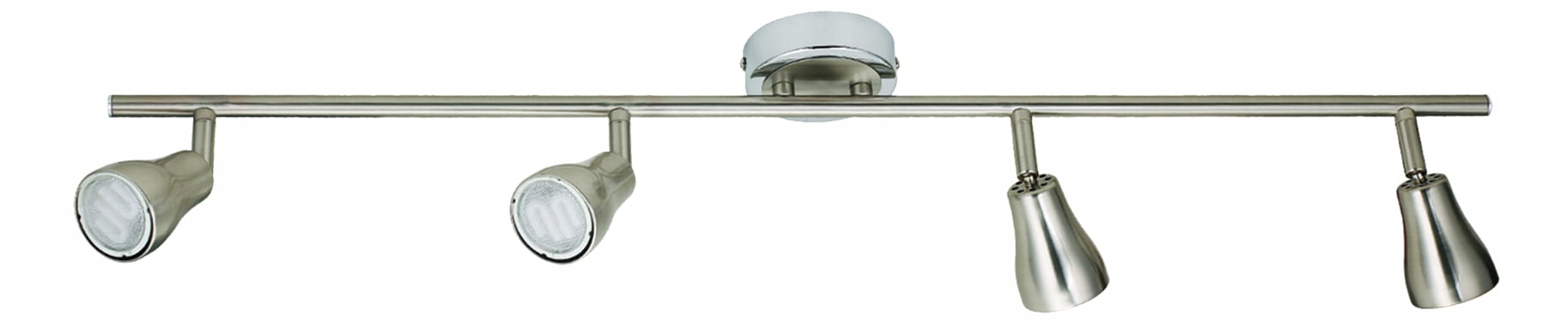 Stropní svítidlo lišta 80 cm 4 reflektory nikl do obývacího pokoje kuchyně Candellux