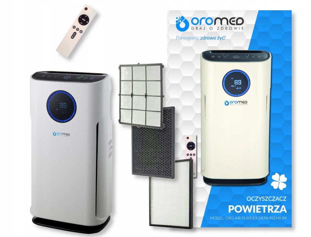 Čistička vzduchu Oromed Oro-air Purifier Hepa Premium diaľkové ovládanie