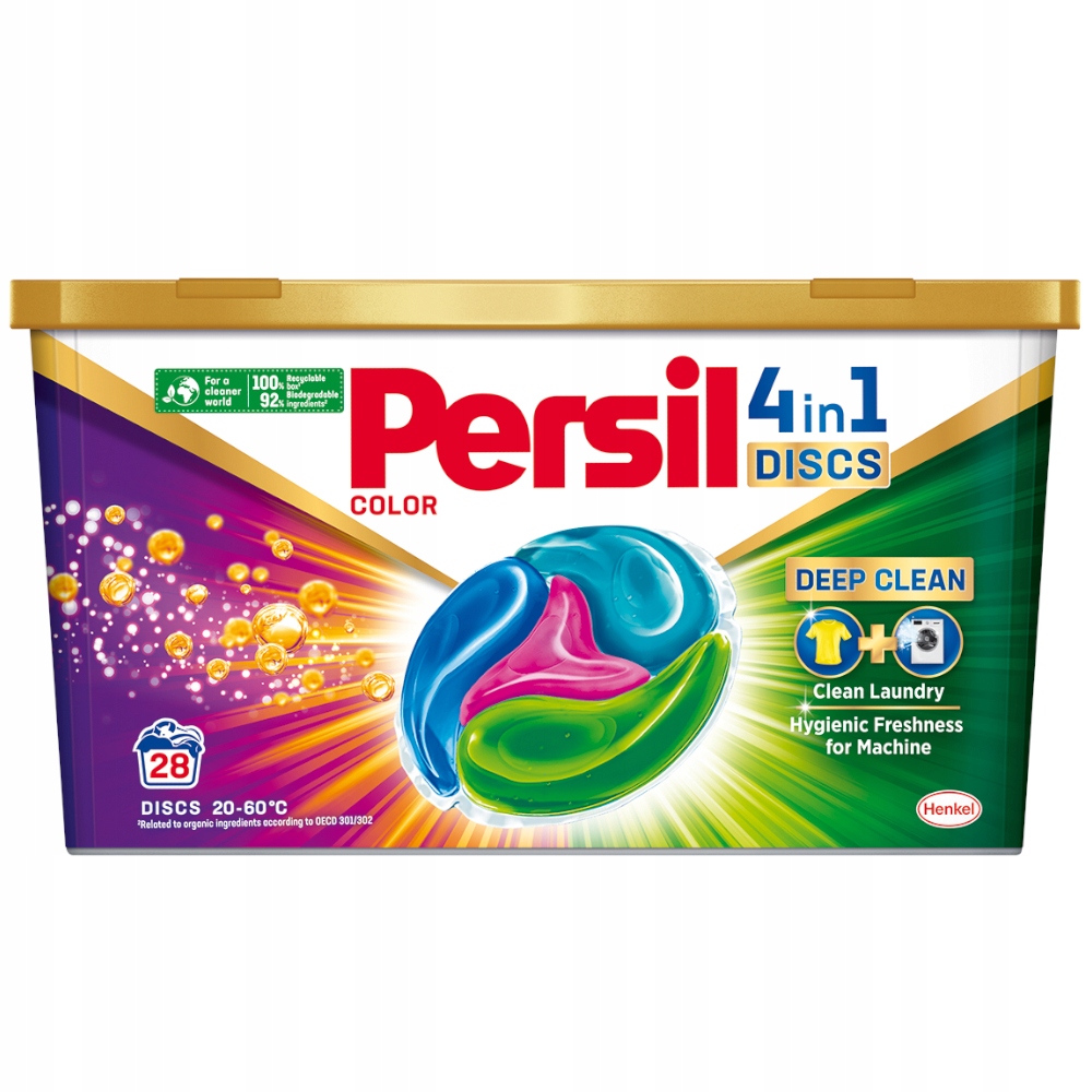 Persil Deep Clean Discs Kapsułki 4w1 Color 28 prań 13718267699 Allegro.pl