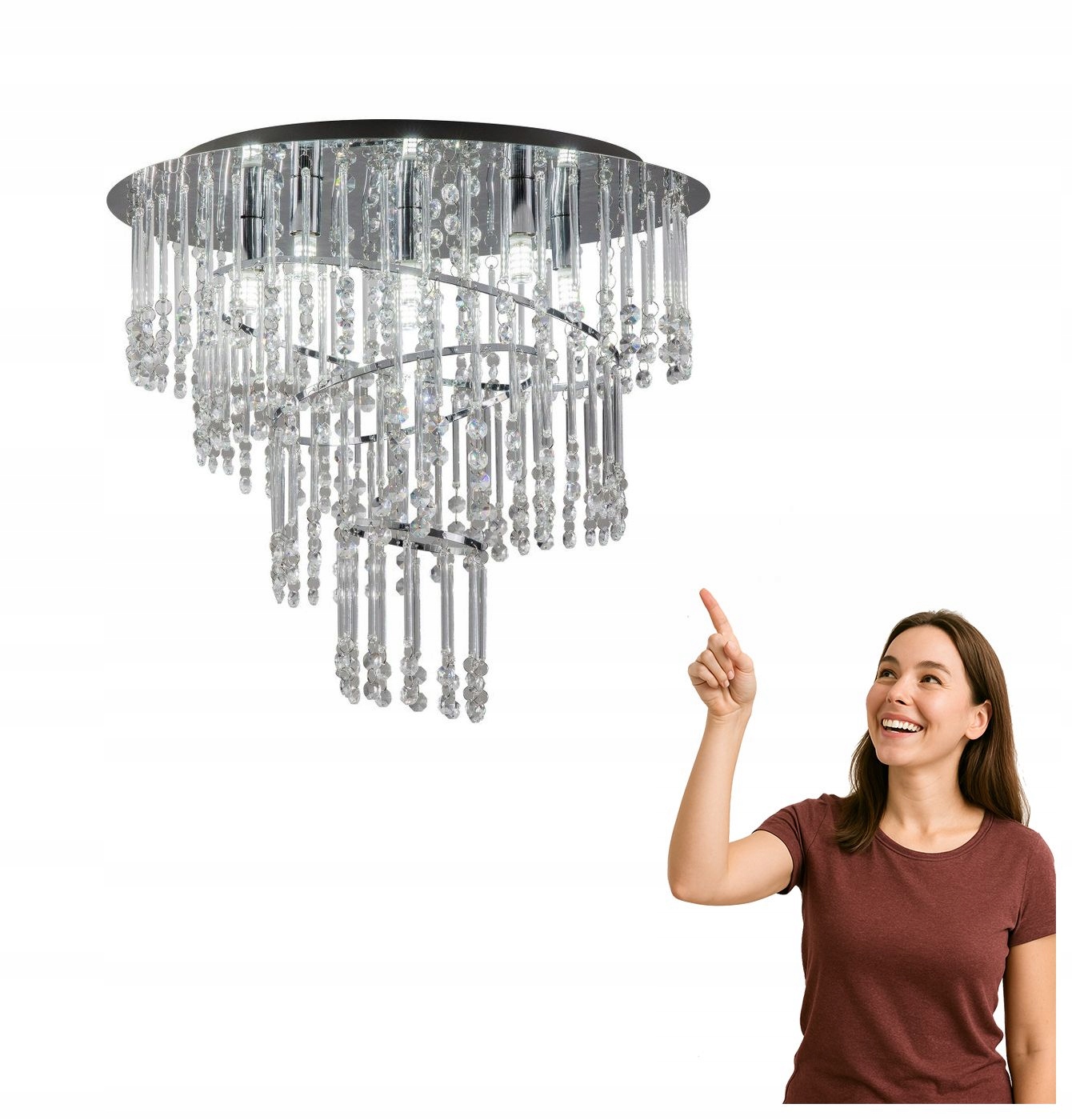 Stropná lampa Terre 19154L Zuma Line