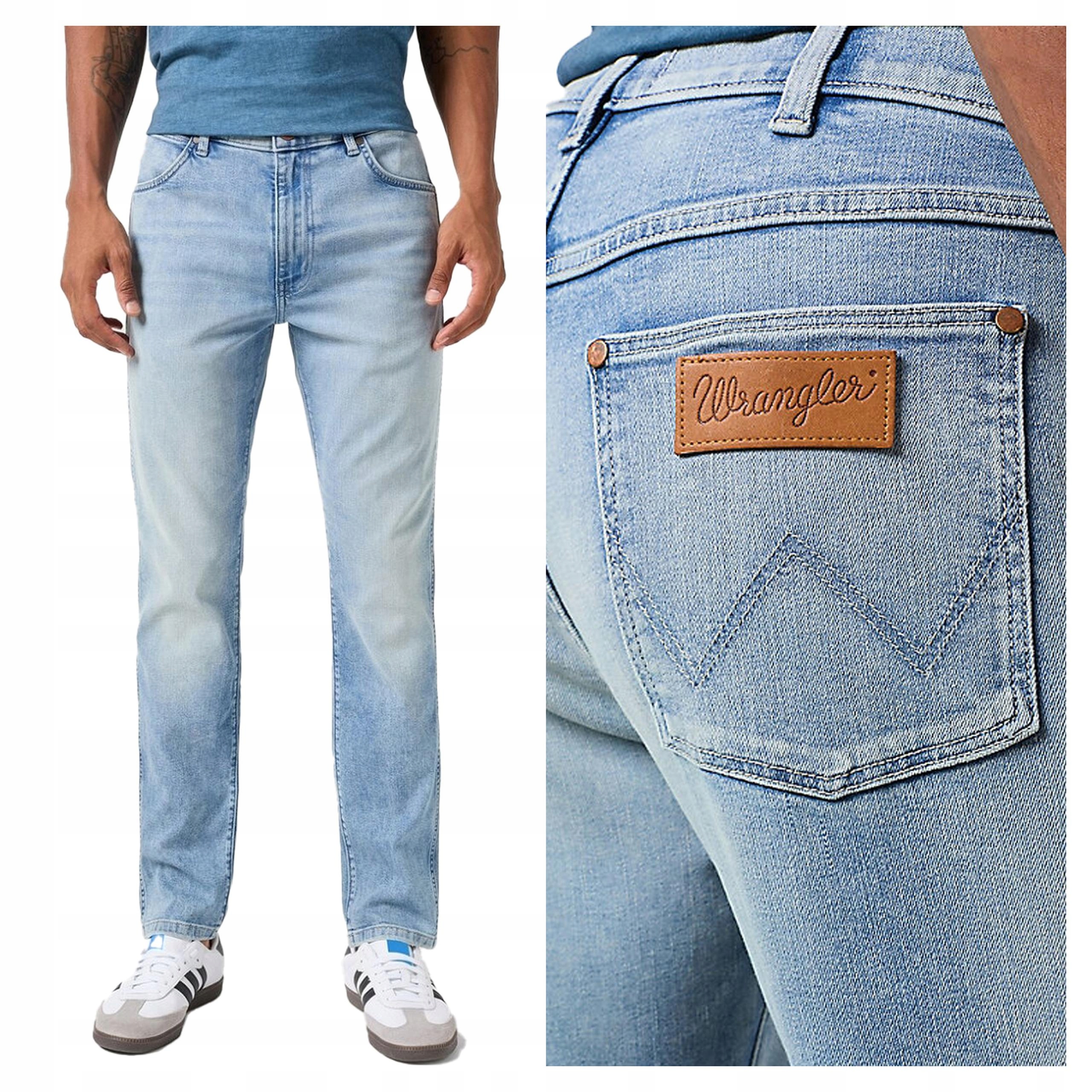 Pánské přiléhavé džínové kalhoty Wrangler Larston 31/32