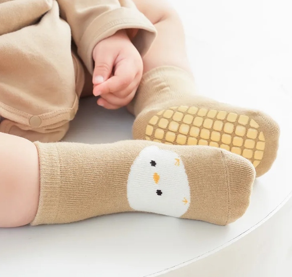 Skarpetki antypoślizgowe niemowlęce bawełniane podeszwa abs ABSY 86-92 1-2L Rozmiar 92