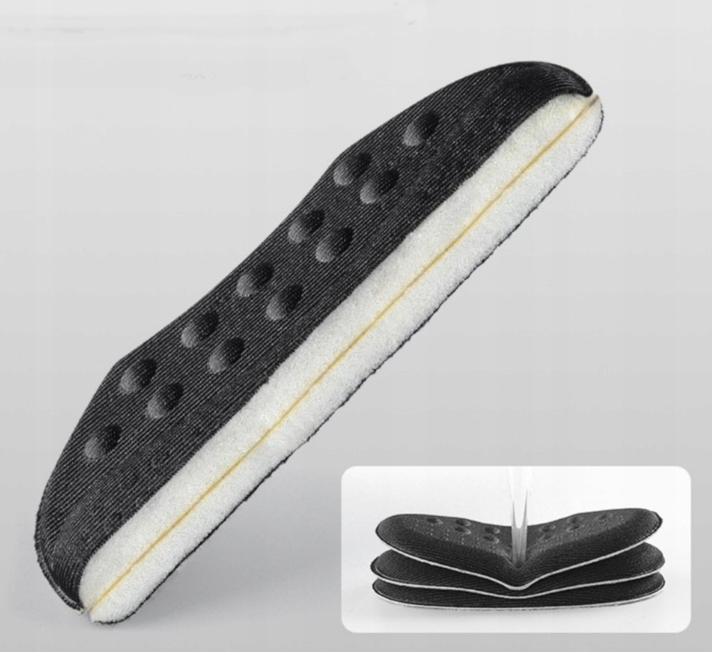 WKLEJANE ZAPIĘTKI DO BUTÓW PIANKOWE WKŁADKI PIĘTY Stan opakowania oryginalne