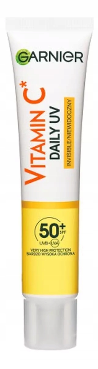GARNIER VITAMIN C ROZŚWIETLAJĄCY FLUID NA DZIEŃ SPF 50 INVISIBLE 40 ML