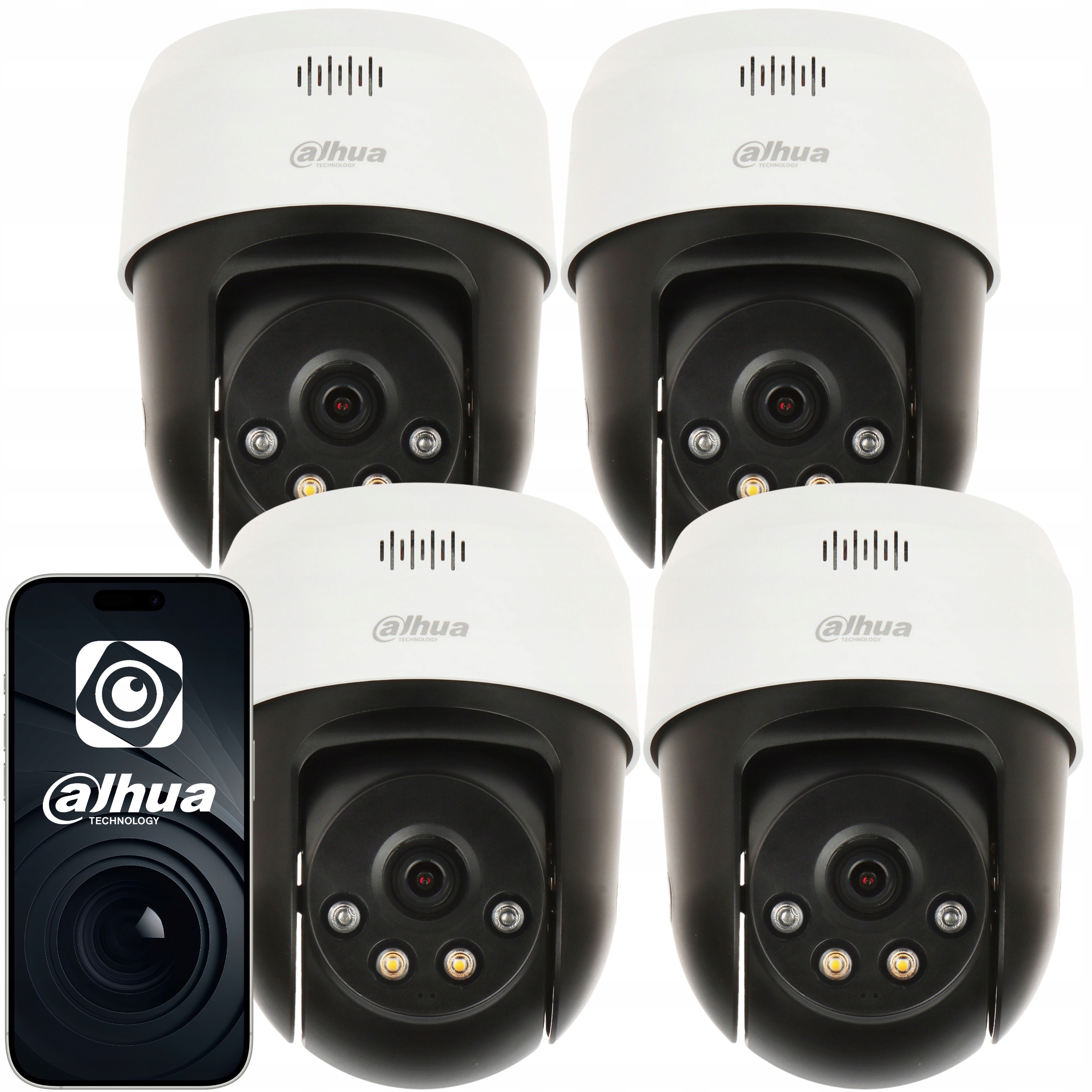 Kamera 4X SD2A500NB-GNY-A-PV 5MPX IR30M Sd IP66 Odstraszanie Detekcja Dahua