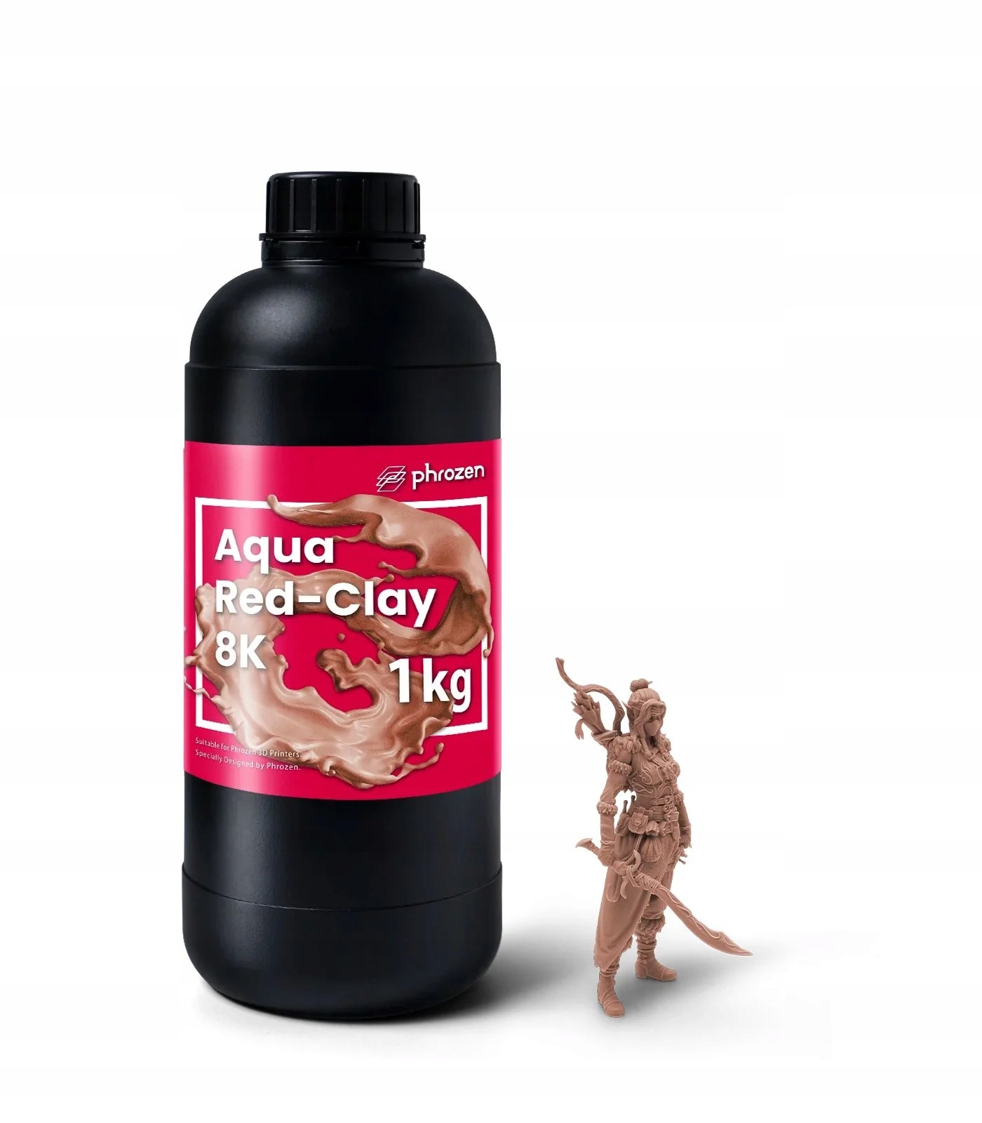 Phrozen Aqua 8K Red-Clay červená pryskyřice 1 kg