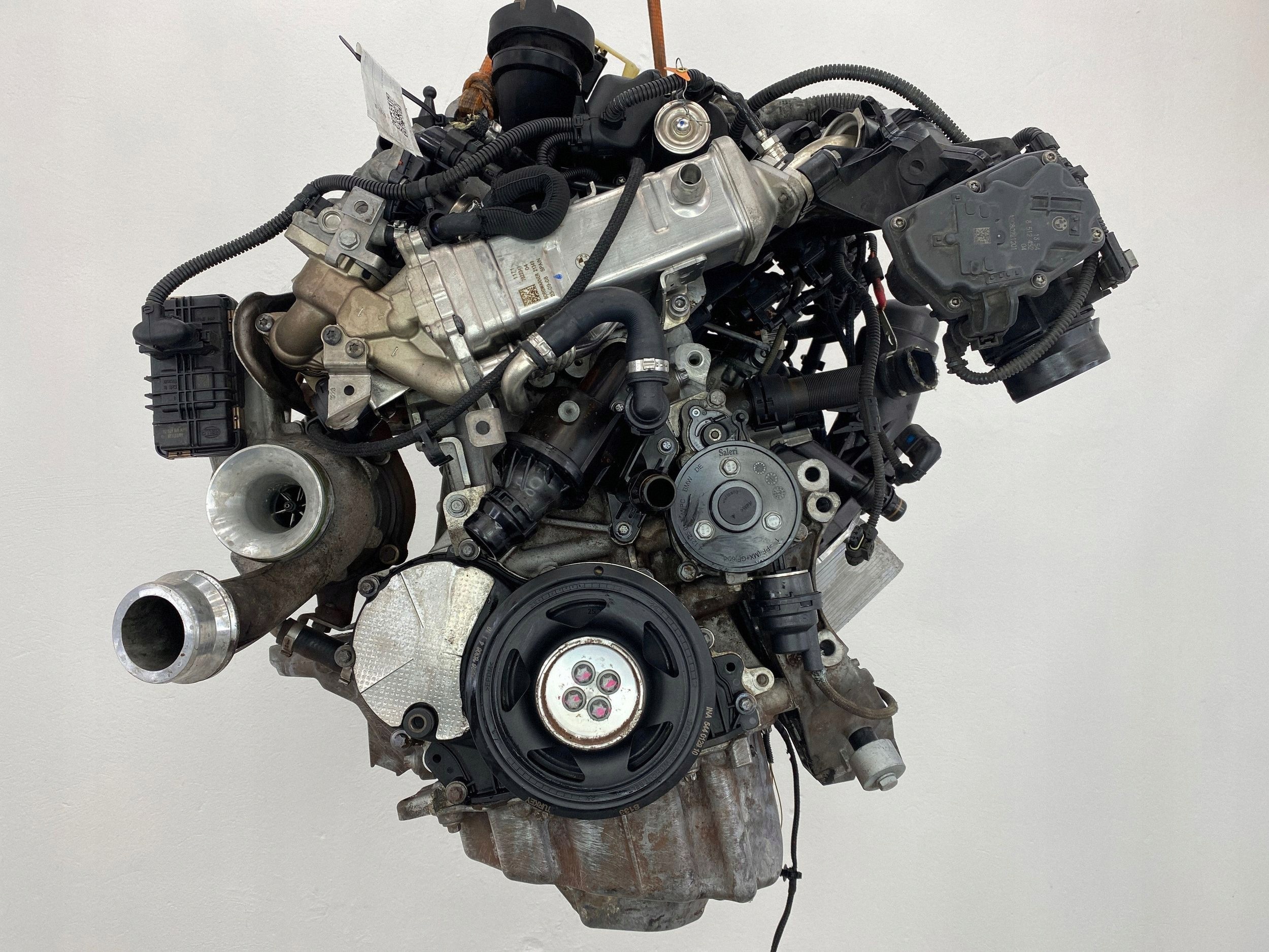 BMW 114d F20 B37 engine complete B37D15A 1.5d B37D15
