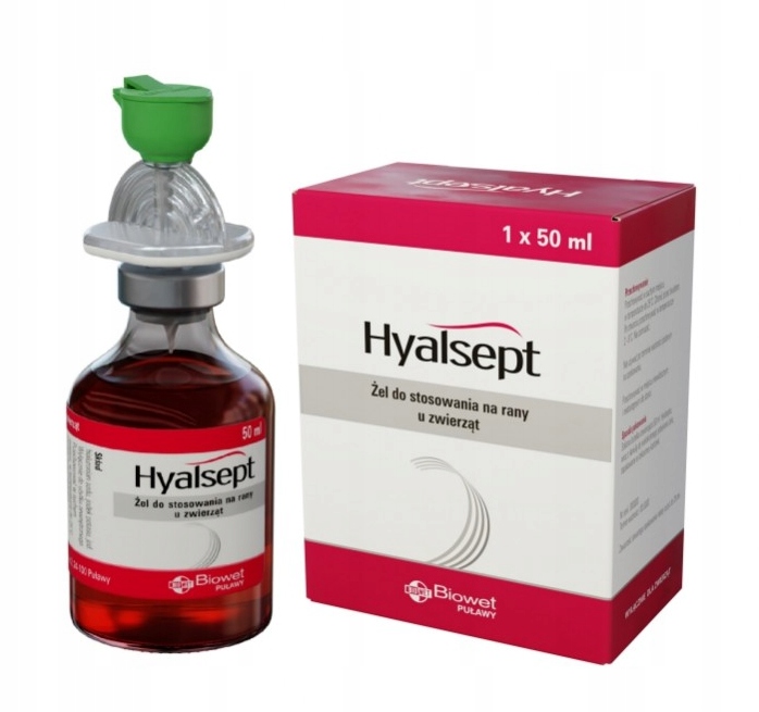 Hyalsept 50 ml Preparat wspomagający proces gojenia ran