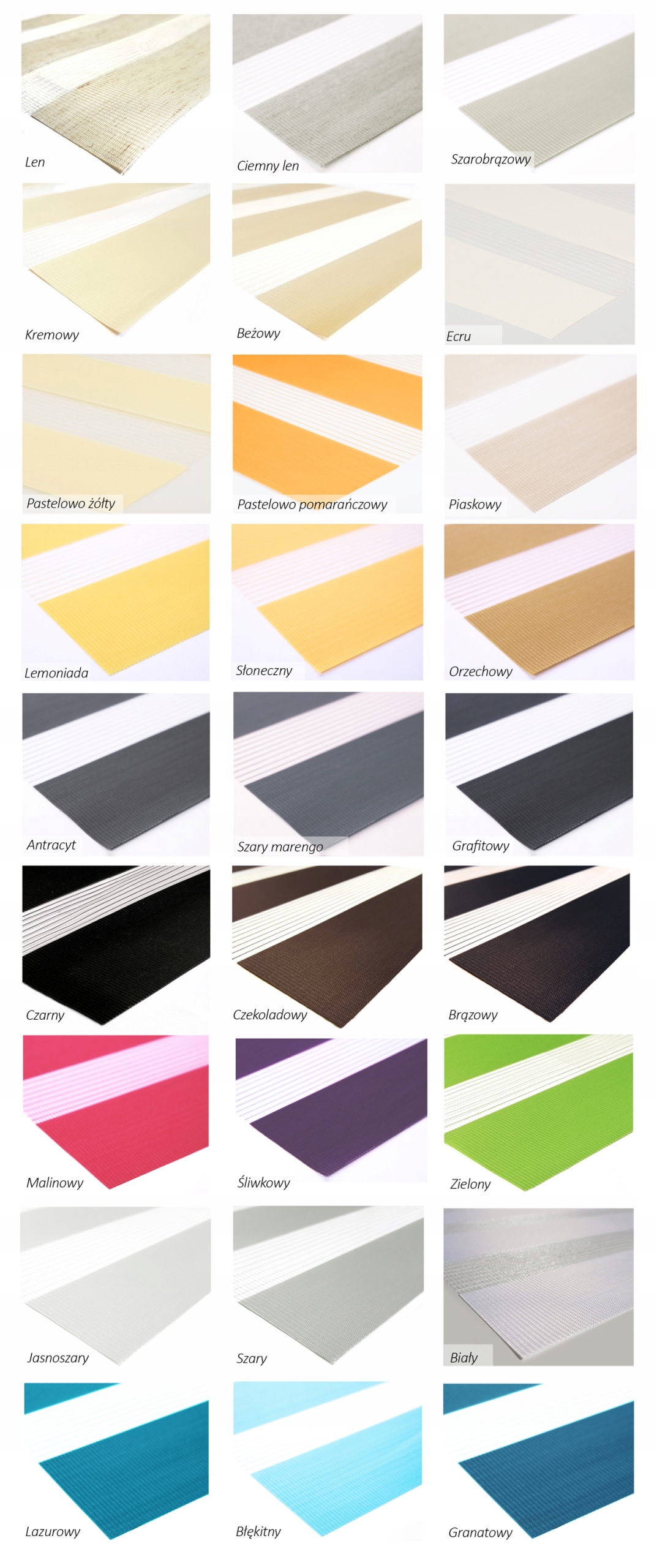 PROWADZENIE ŻYŁKOWE Roleta DZIEŃ NOC 137x140 cm Stopień zaciemnienia regulowana