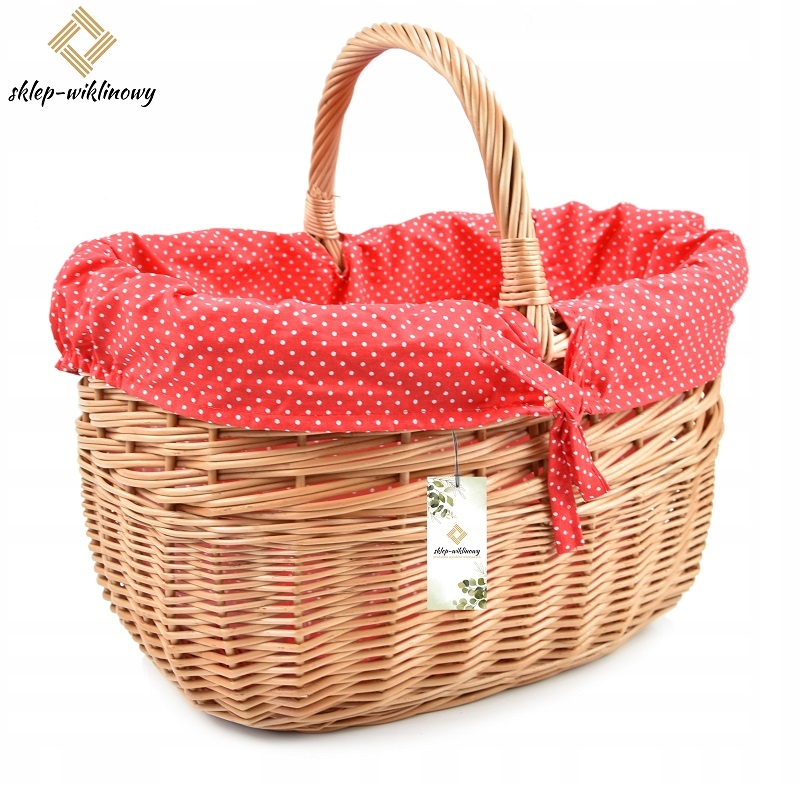 Košík na houby Nákupní košík Polský Nákupní košík Velký košík na Dárek