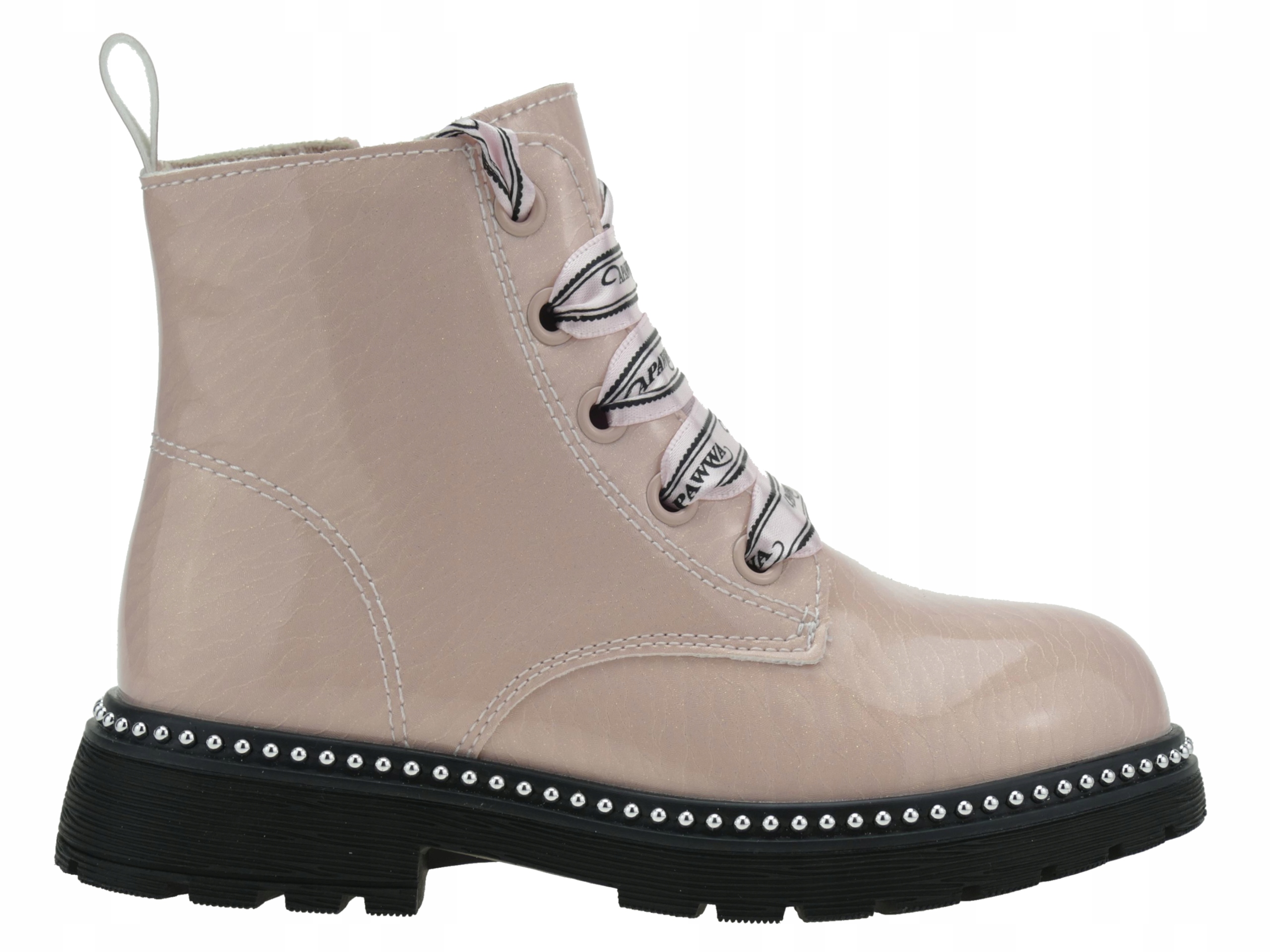 DZIEWCZĘCE TRZEWIKI PÓŁBUTY DZIECIĘCE BOTKI BUTY PRZEJŚCIOWE SUWAK R. 36 Marka Apawwa