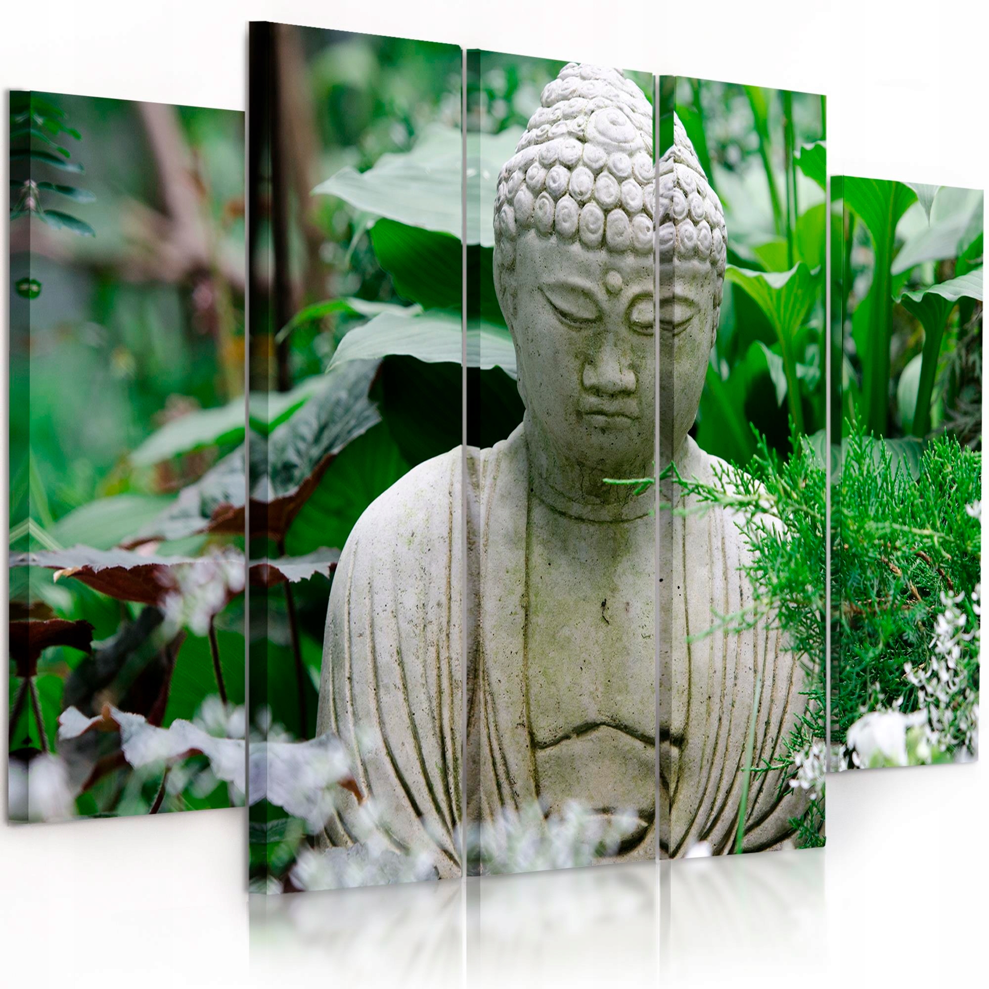5dílný fotoobraz na plátně Buddha 300x140
