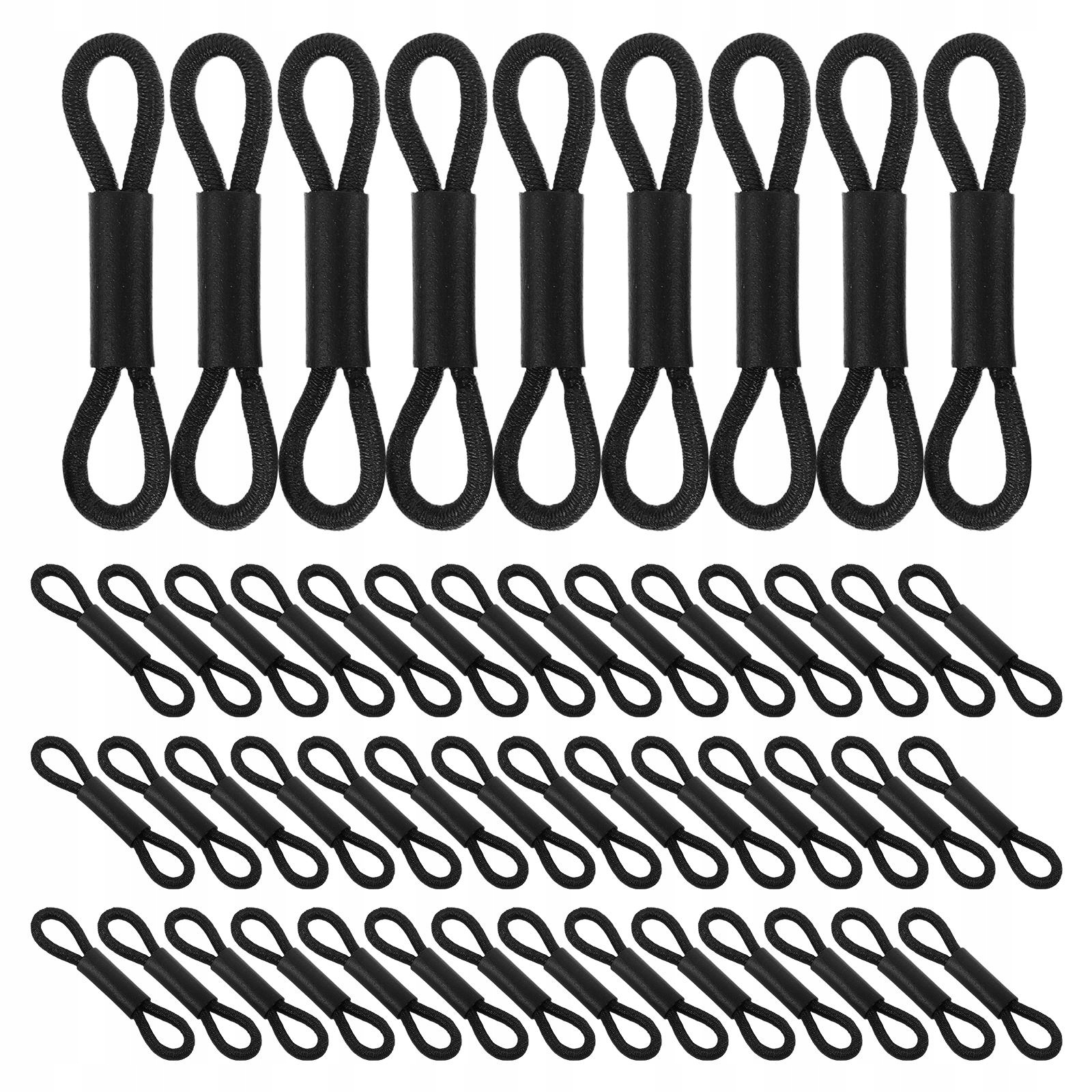 100Pcs Black Elastic Leg Bands for Baby Chicks and Small Poultry