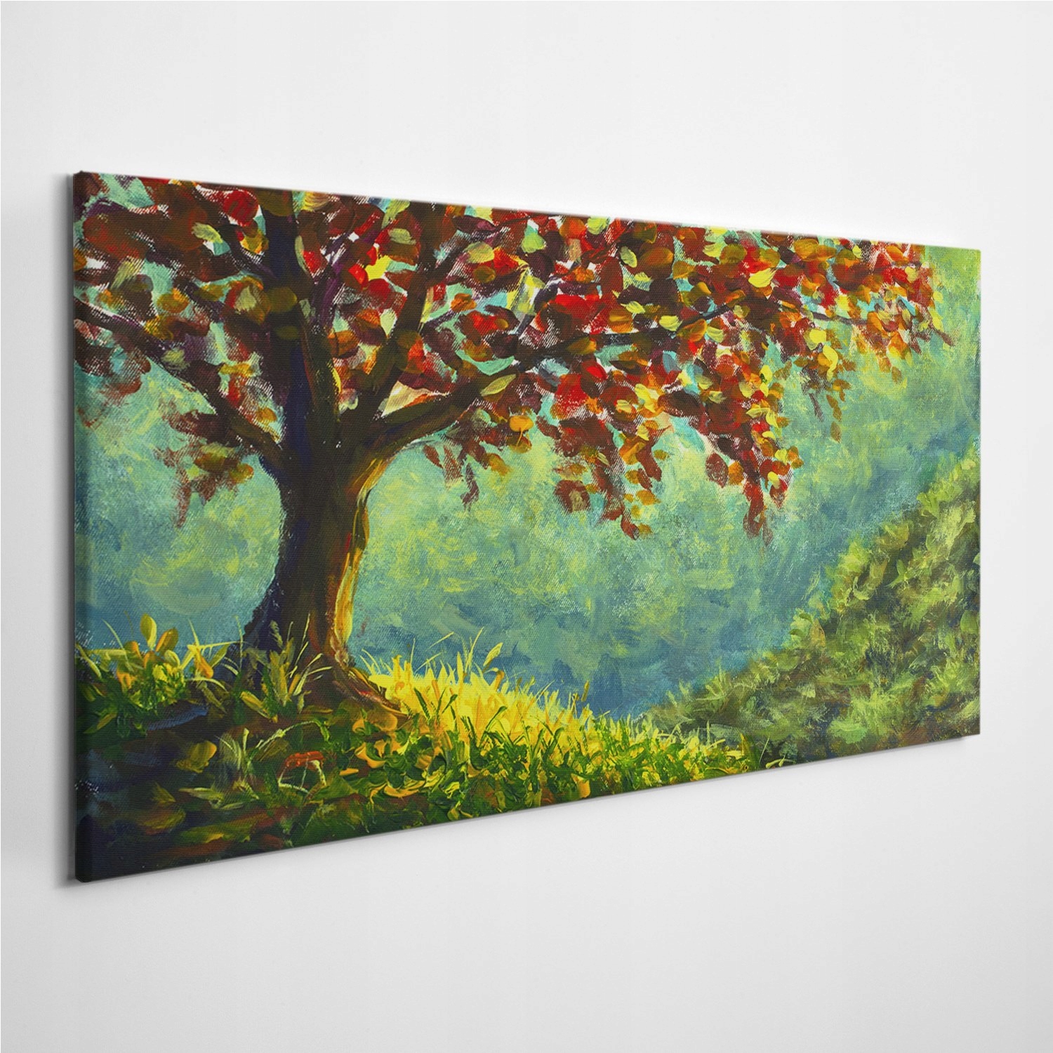 

Foto-obraz na płótnie Jesień Drzewa Góry 100x50 cm