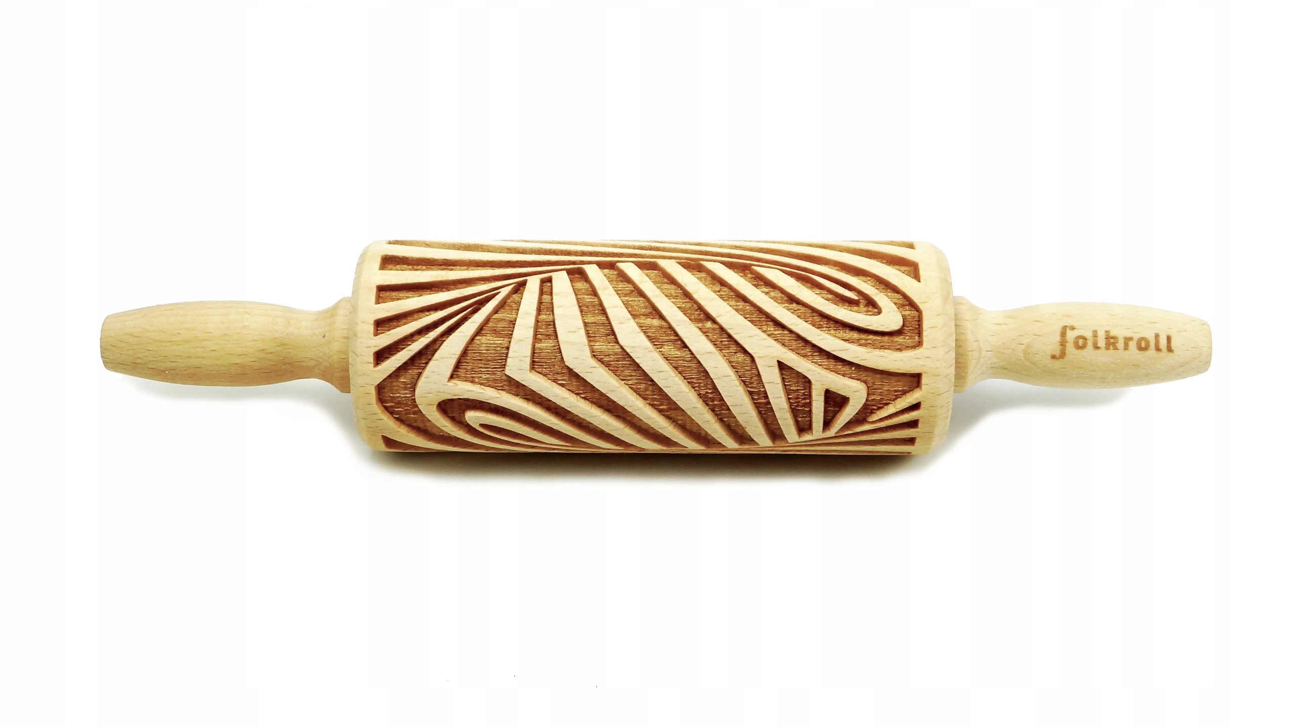 Wałek grawerowany wzór ILUZJA, junior