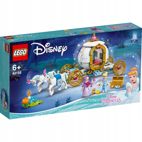 

Lego 43192 Disney Królewski Powóz Kopciuszka