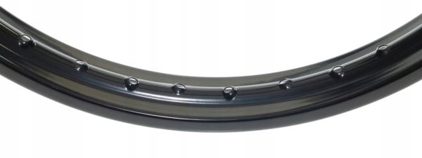 Obrecz 19 x 1 60 zaplot WFM 125 M06 Delux czarna Rim width 1 60
