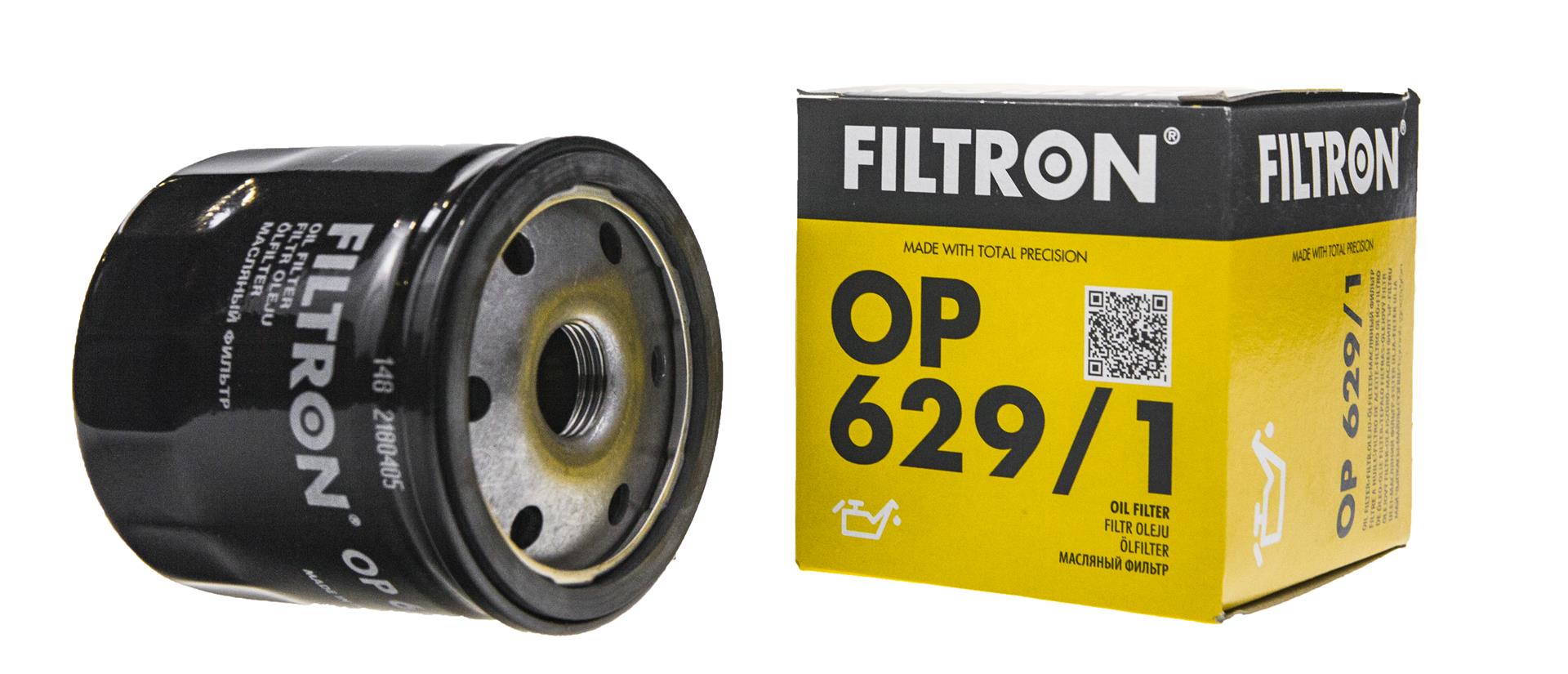 Filtr oleju Filtron OP 629/1 Producent części Filtron