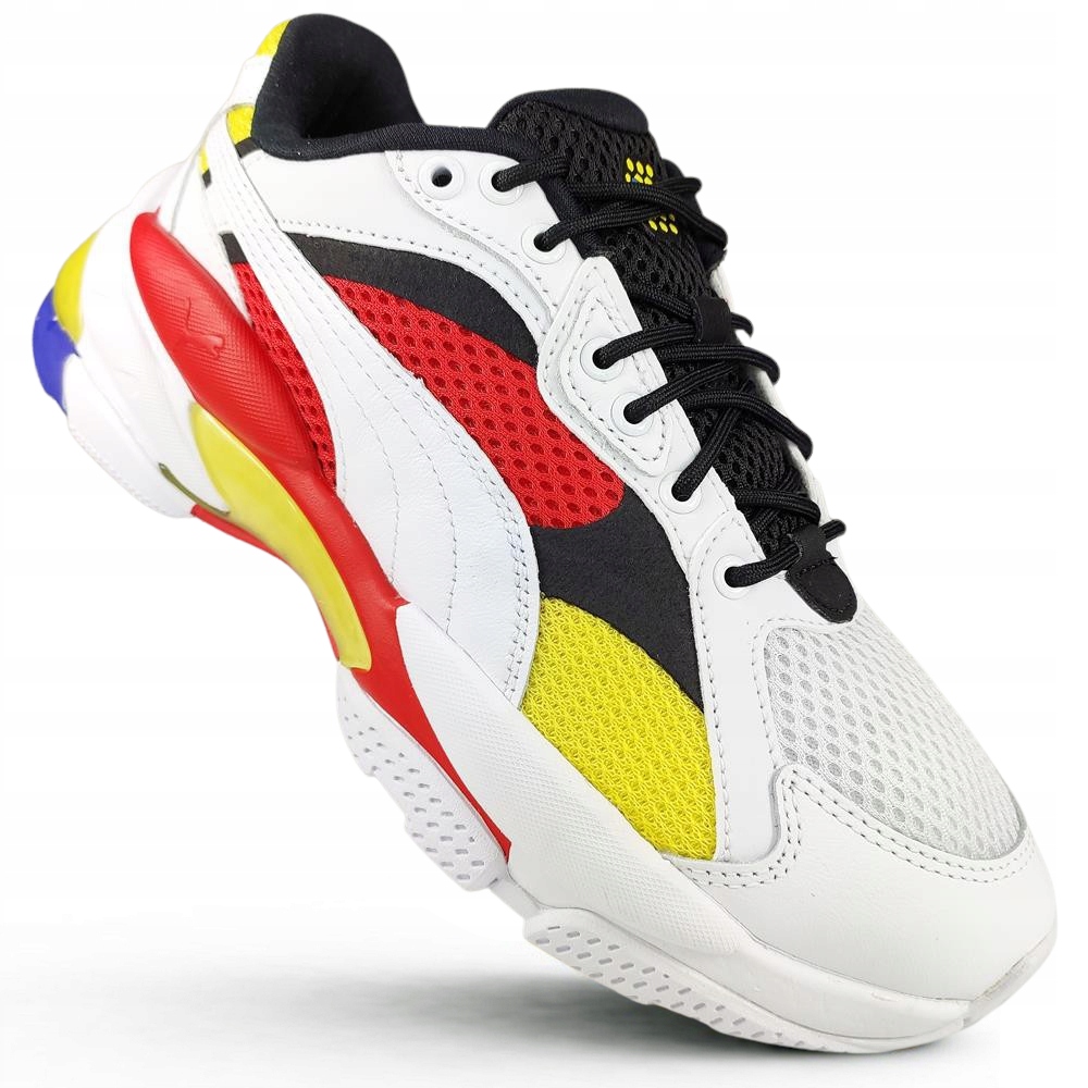 

Buty Puma Sneakersy Białe Kolorowe 371909 01 37