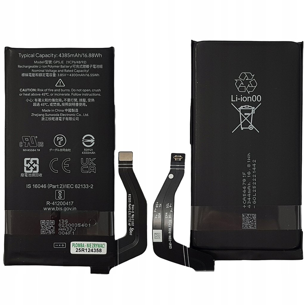Bateria Akumulator Do Google Pixel 7a GP5JE 4300 mAh