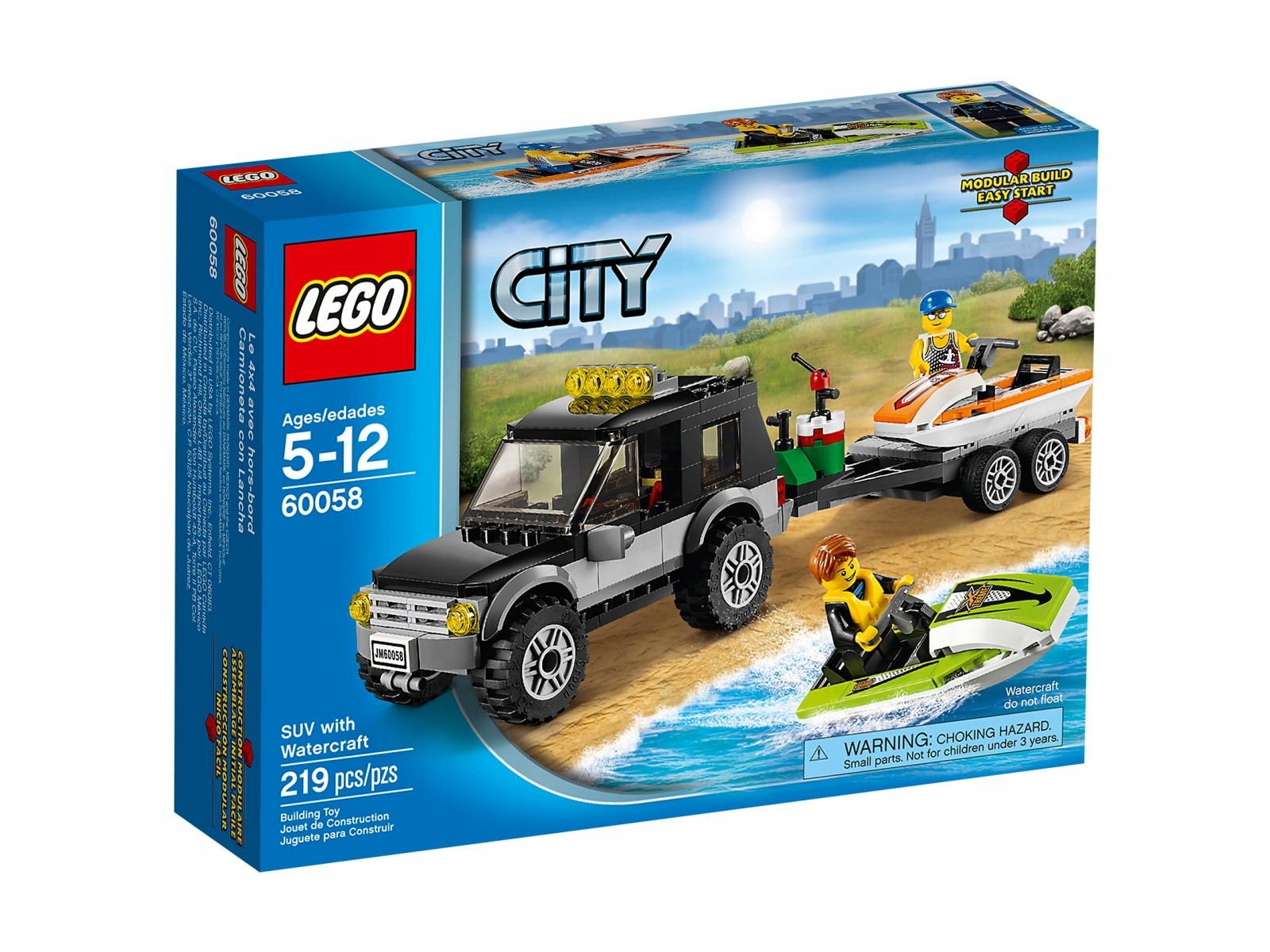 Lego City 60058 Terén se skútry Nové