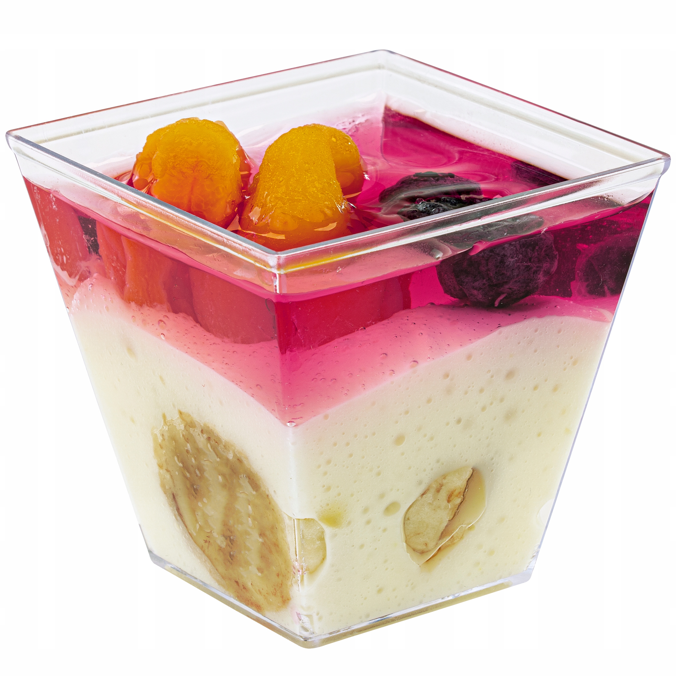 

Pucharki Kwadratowe do deserów 150ml 50szt