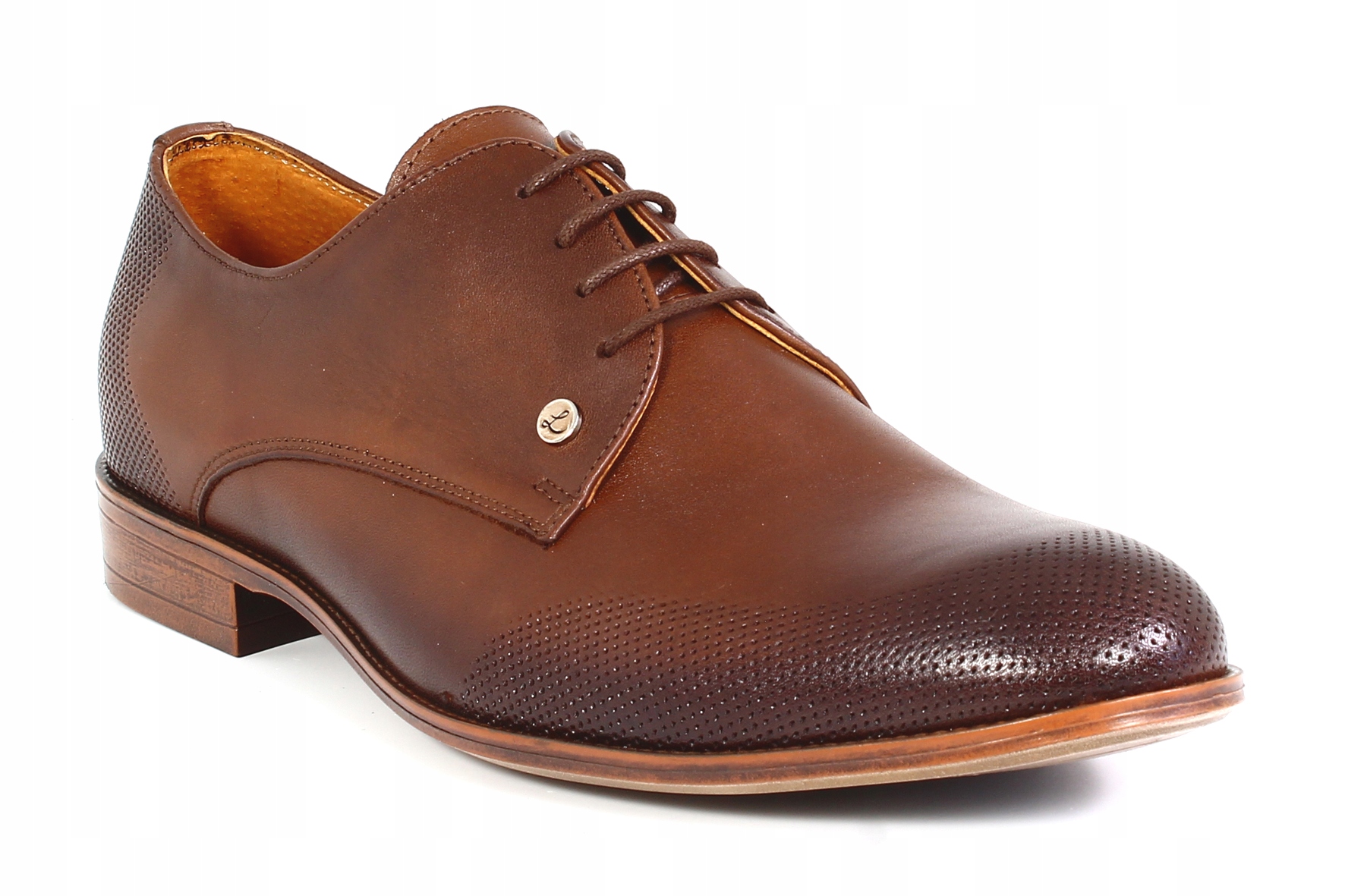 Boty Elegantní Návštěvní Pantofle 329-845 Bronz velikost 42