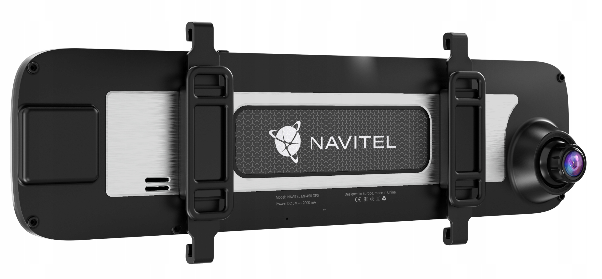 WIDEOREJESTRATOR NAVITEL MR450 GPS DWIE KAMERY - PRZÓD i TYŁ FOTORADARY Marka NAVITEL