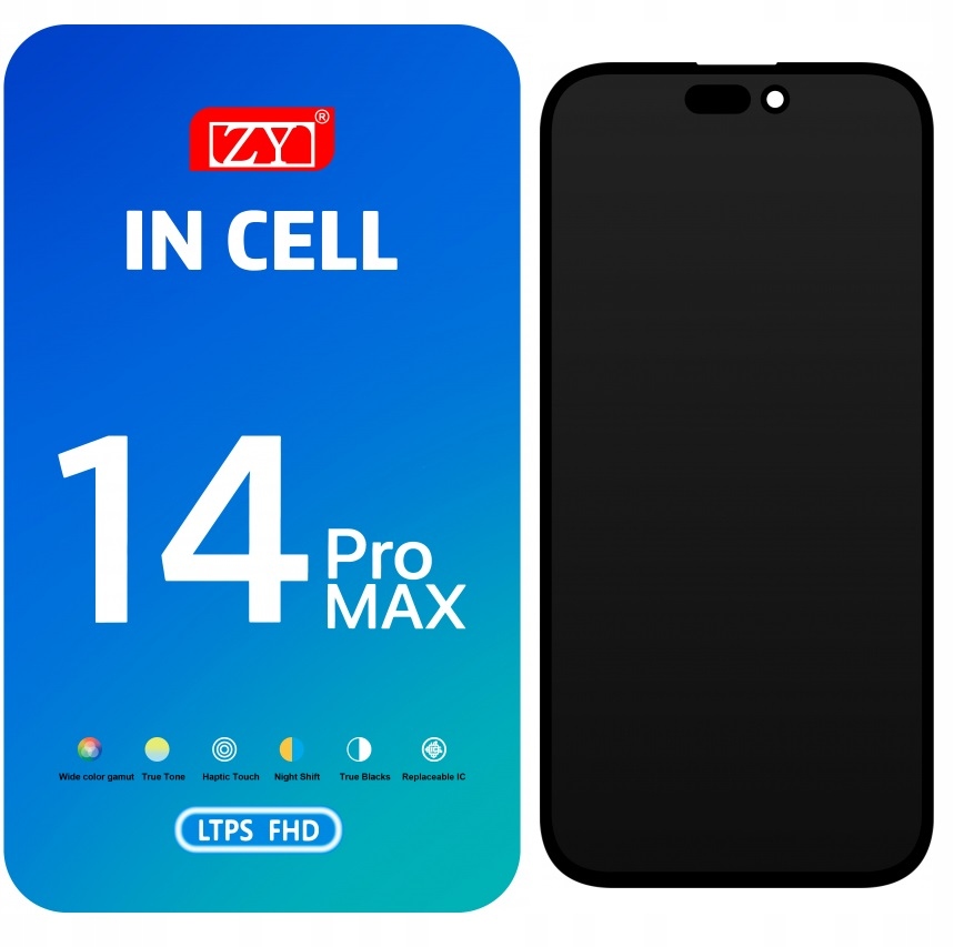 LCD Displej Pro Iphone 14 Pro Max Incell Zy Těsnění Obrazovky
