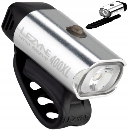 Přední světlo Lezyne Mini Drive 400lm Usb silver