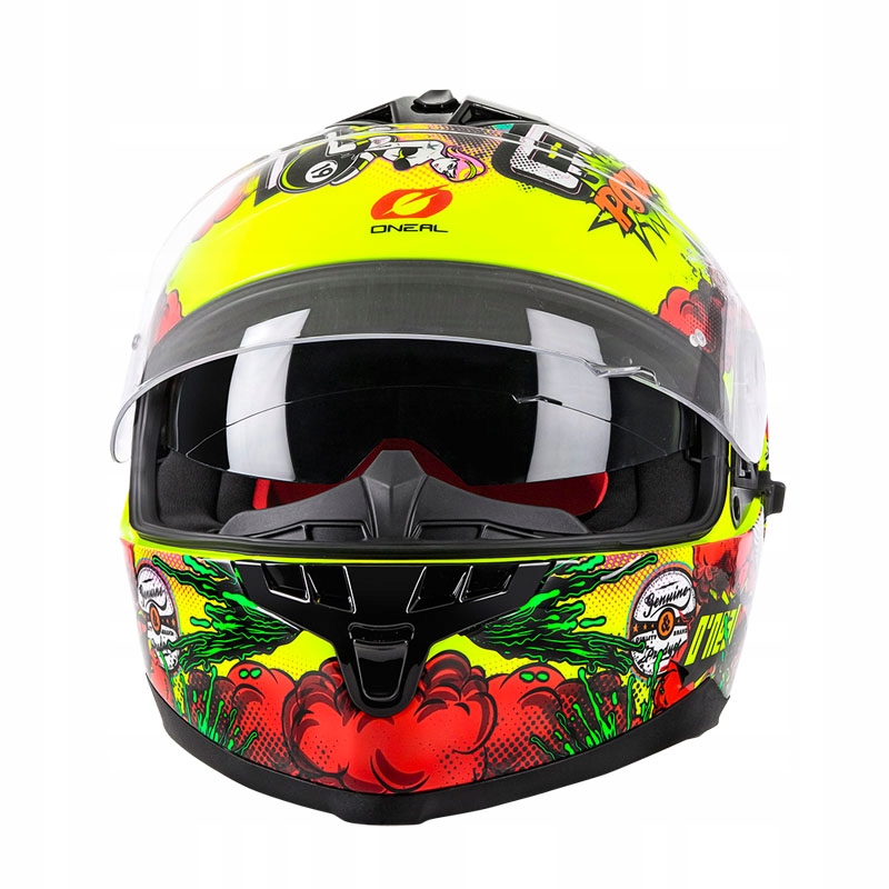 Kask z blendą i podbródkiem O'Neal Challenger L Typ Integralne / Pełne