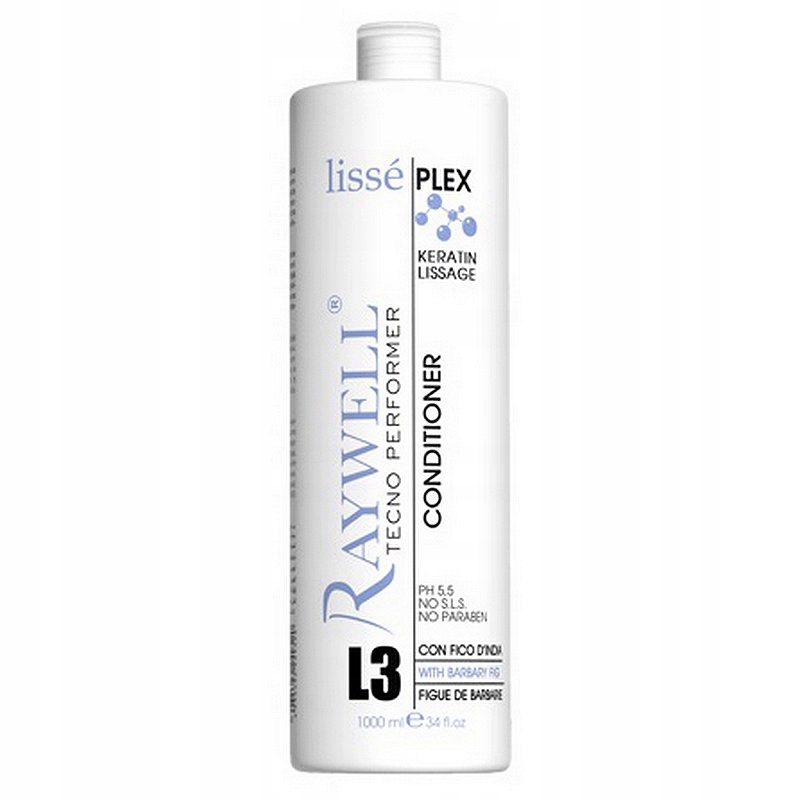 Raywell Keratin Lissage, Kondicionér pro uhlazení vlasů s keratinem 1000 ml