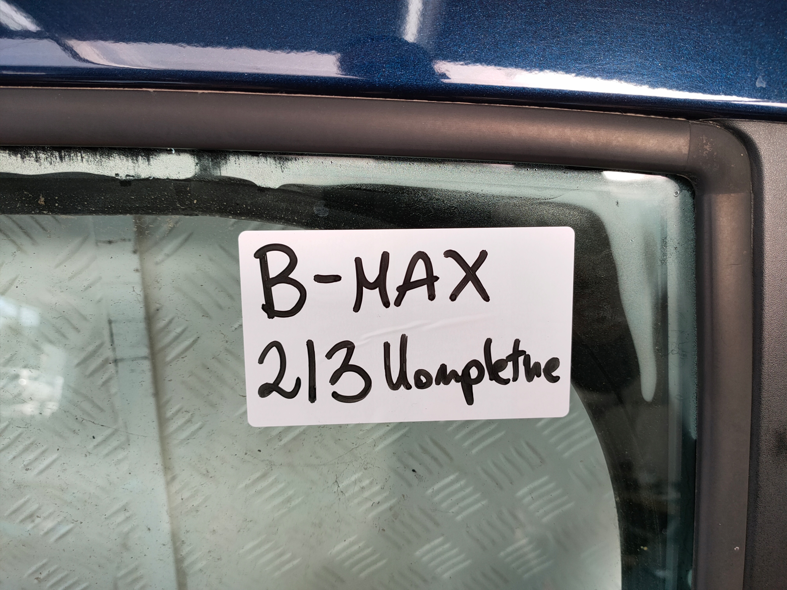 FORD B-MAX 12-17 door rear. right complete rear part original LAKIER