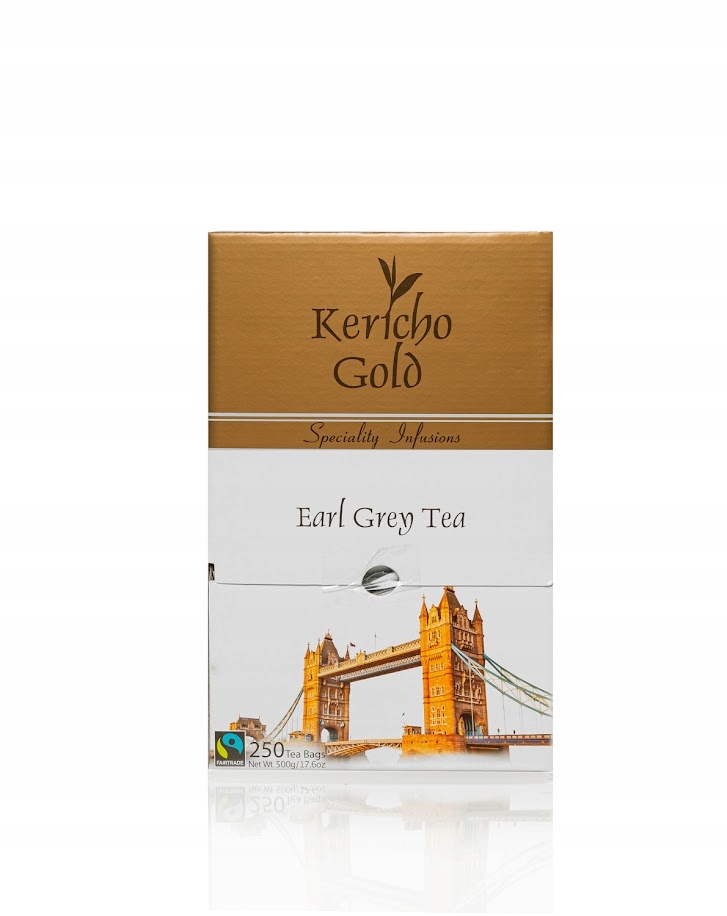 Herbata czarna Kericho Gold Earl Grey 250 torebek duże opak Premium HoReCa