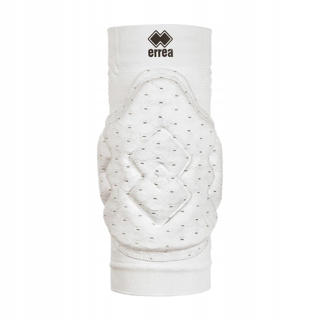 Errea Seth nakolanniki rozmiar L białe Najwyższy Model