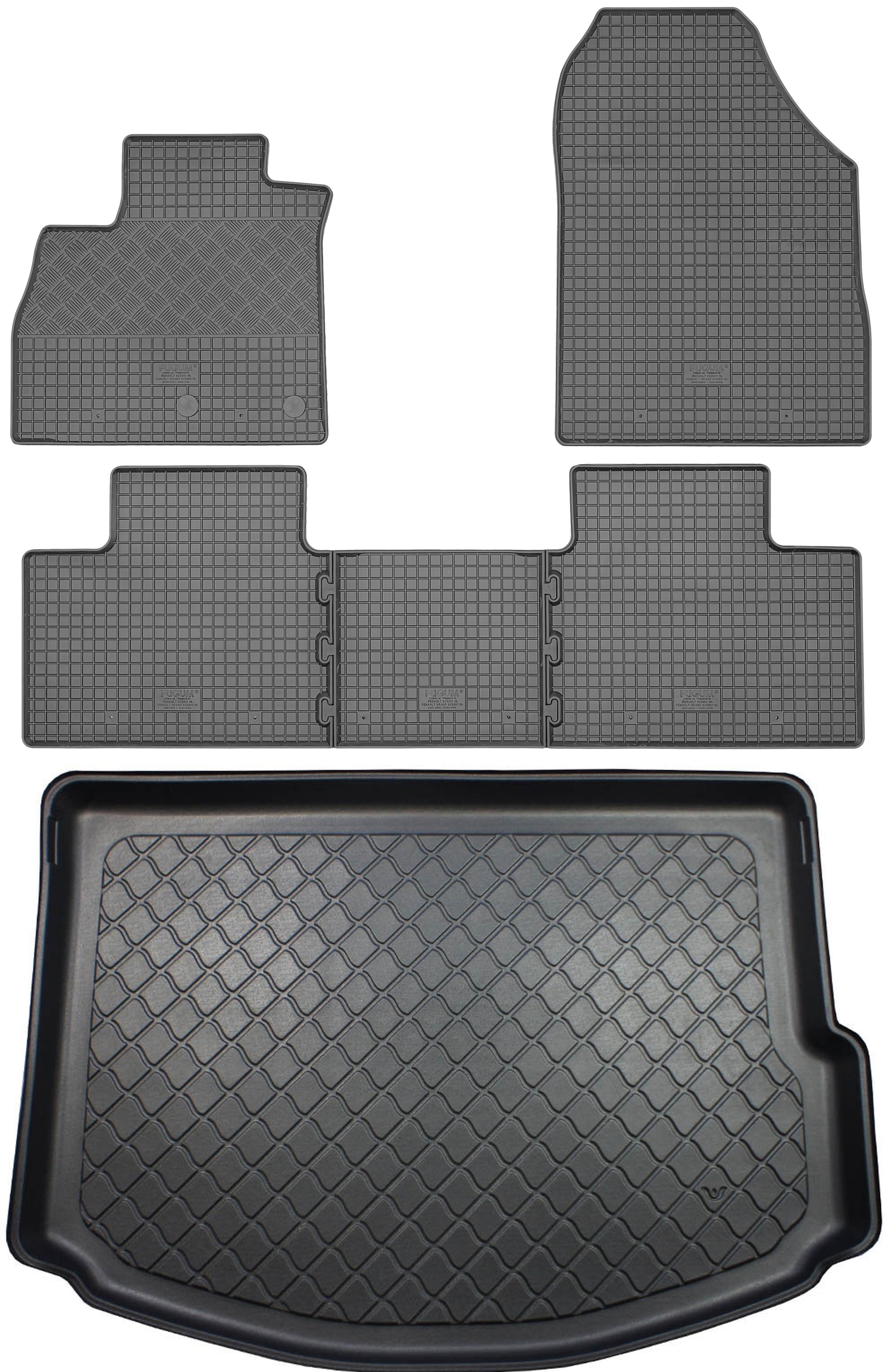 Renault Scenic IV Van 2016 Koberce rohož