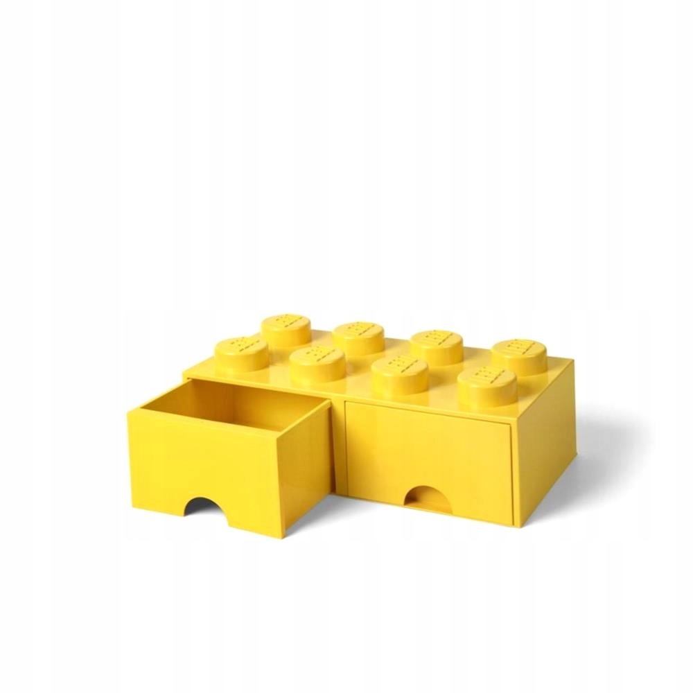 Lego Kontejner Kostka Se Zásuvkami Osmička Žlutá