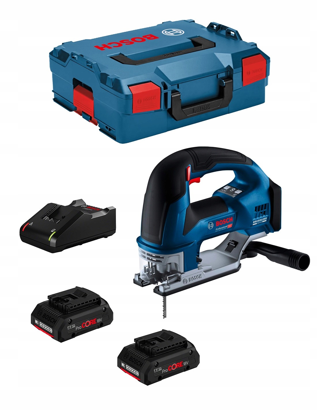 BOSCH WYRZYNARKA GST 18V-155 BC 2x4,0Ah PROCORE LB