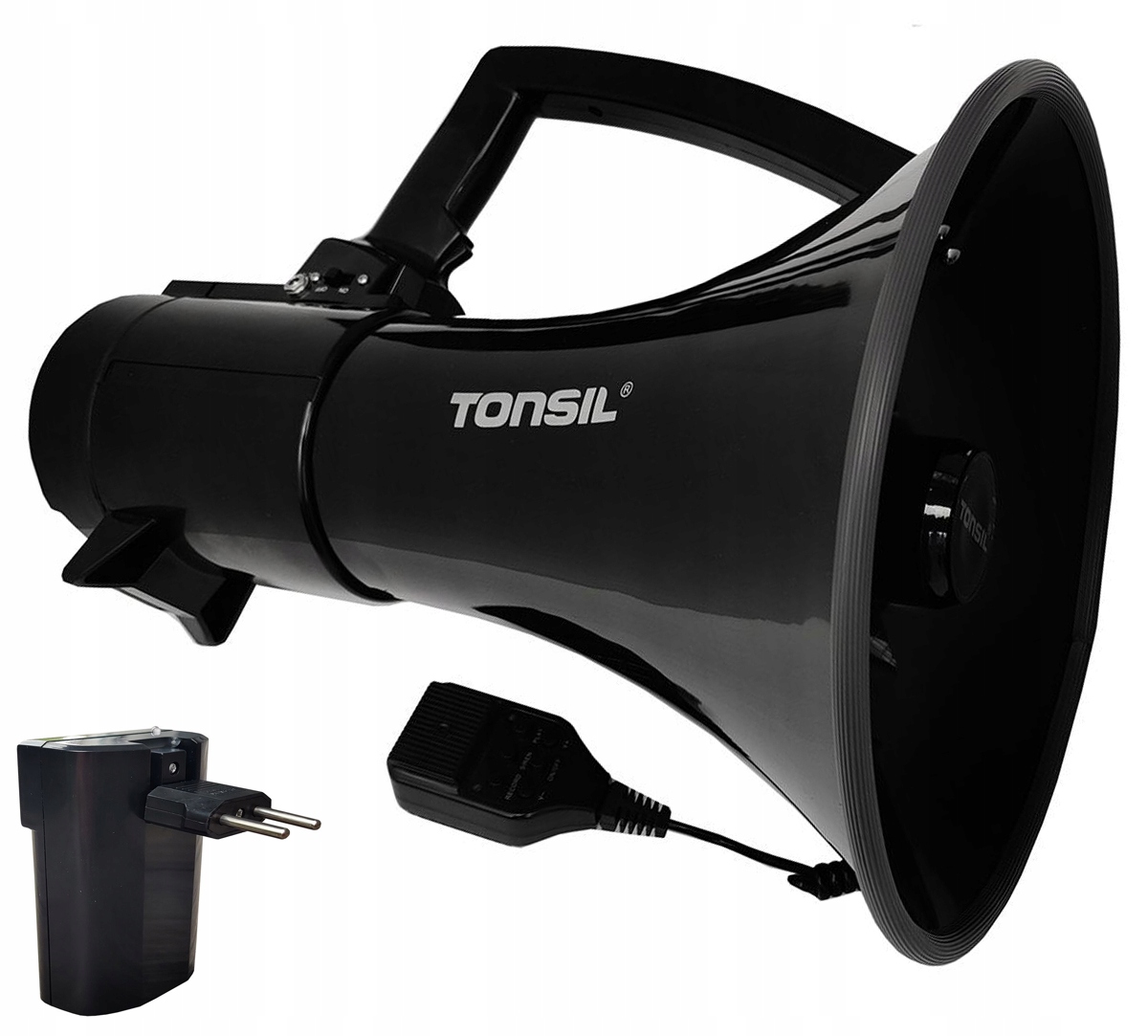 Megafon Te 30/20 Nahrávání Maximální výkon 120 W Dosah až 1200 m Akumulátor