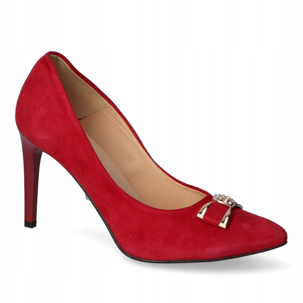 Boty Damiss DS-093 Burgundský semiš 37