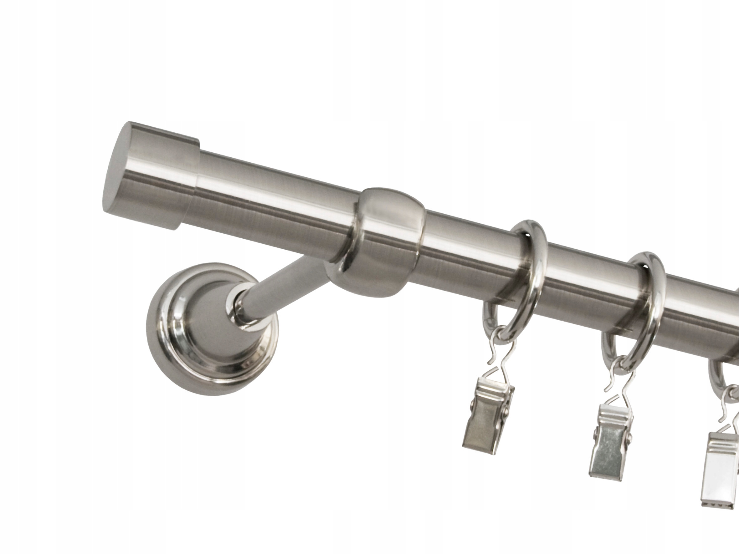 Karnisz Bojanek pojedynczy 19mm RULLO 160cm METAL