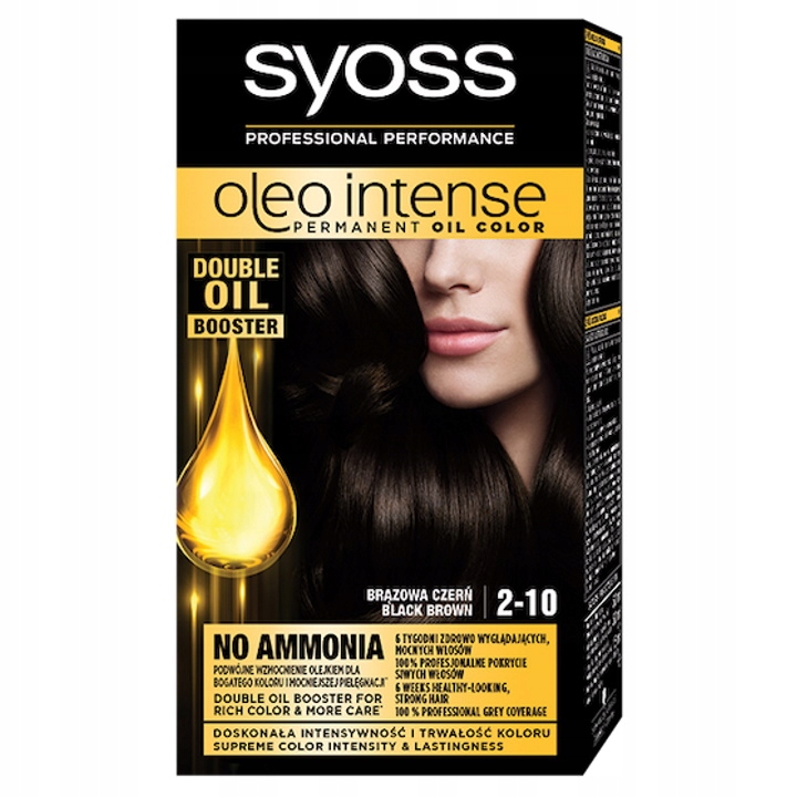 

Syoss Oleo Intense Farba 2-10 Brązowa Czerń