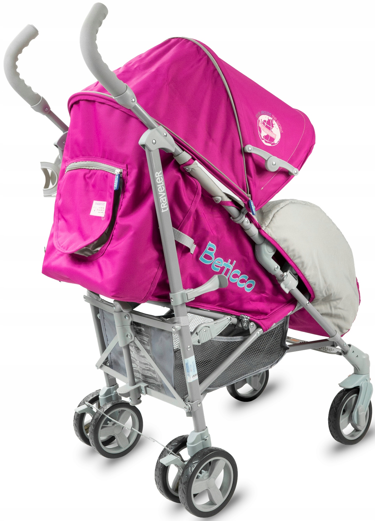 WÓZEK SPACEROWY SPACERÓWKA PARASOLKA TRAVELER Kod producenta brak