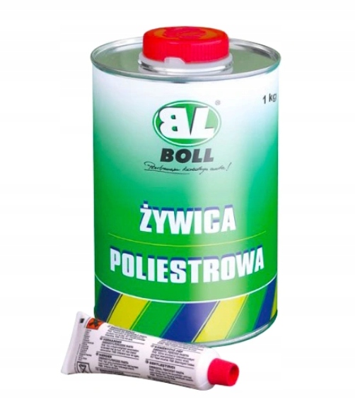 BOLL ŻYWICA POLIESTROWA + UTWARDZACZ 1KG ZESTAW