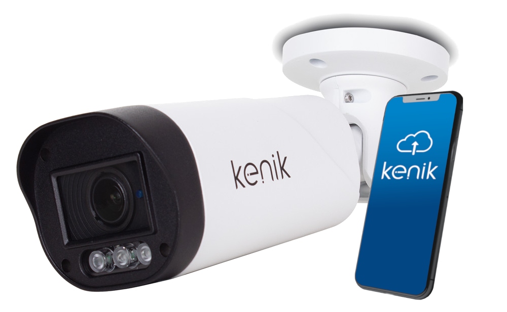 Kamera 4w1 Kenik 2Mpx KG-L156HD-V3 2.8-12mm IR50 IP66 Ahd CVI Tvi